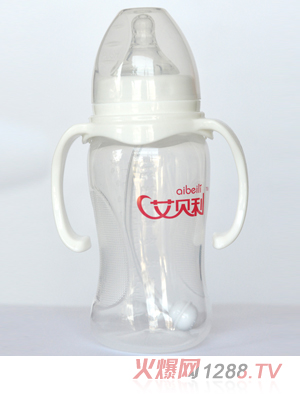 艾貝利寬口徑PP奶瓶300ml