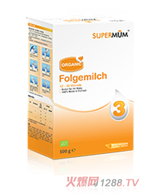 舒媽有機嬰兒配方奶粉3段