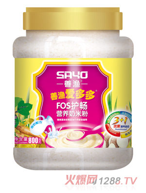 善漁愛(ài)多多FOS護(hù)腸營(yíng)養(yǎng)奶米粉