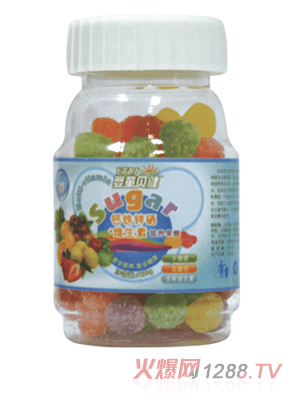 嬰童貝健鈣鐵鋅硒營(yíng)養(yǎng)果糖