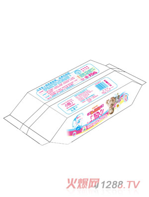 小園丁嬰兒專用護(hù)臀濕巾80片