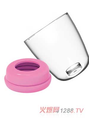 伊斯卡爾標準口徑奶瓶旋蓋組合（紅）