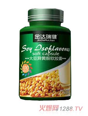 金達(dá)瑞健大豆異黃酮軟膠囊