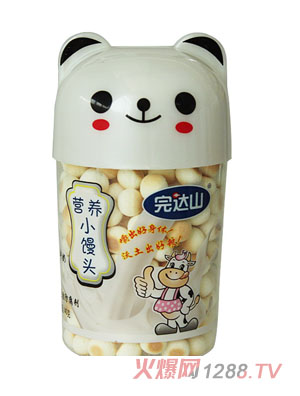 完達(dá)山儲蓄罐精品牛奶味小饅頭