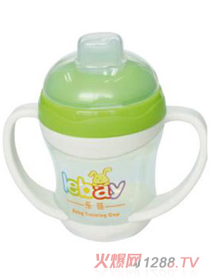 陽光兔嬰兒軟嘴訓(xùn)練杯180ML綠色