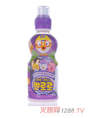 寶露露乳酸菌飲料藍莓味