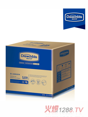 迪世樂(lè)園yinge輕奢紙尿褲M 52片整箱