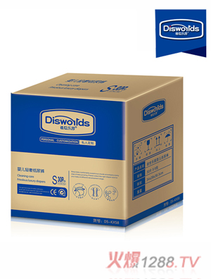 迪世樂(lè)園yinge輕奢紙尿褲S 30片整箱