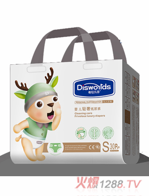 迪世樂(lè)園yinge輕奢紙尿褲S 30片