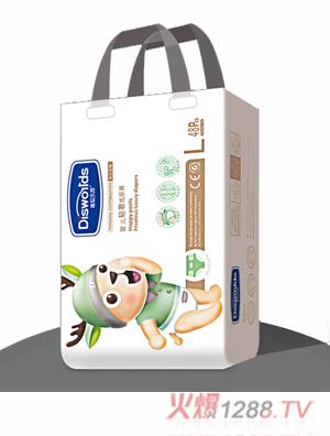 迪世樂(lè)園yinge輕奢紙尿褲L48片