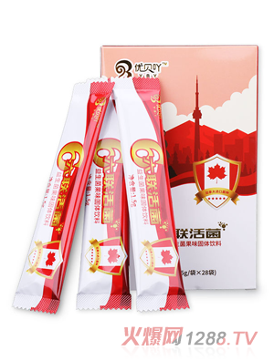 優(yōu)貝吖益生菌果味固體飲料