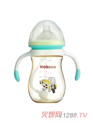 ����PPSU���ں��J���б�������ƿ(����ˮ��)�{(l��n)ɫ240ML