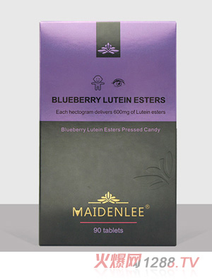 邁盾力藍(lán)莓葉黃素酯壓片糖果90片
