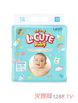 樂(lè)可愛(ài)日本原裝新生兒紙尿褲-森林王子nb90片(0-5kg)