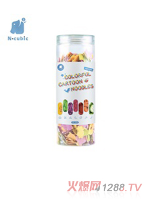 N-cubic恩庫克 嬰兒多彩果蔬卡通面240g 10個(gè)月以上