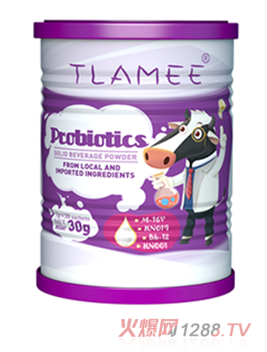 提拉米益生菌固體飲料30g每袋添加140億活性益生菌
