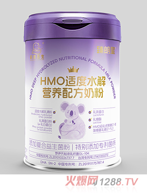 臻朗星敏康醫(yī)生HMO適度水解營養(yǎng)配方奶粉