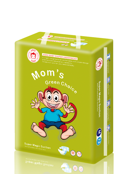 安可猴經(jīng)典紙尿褲M(mǎn)碼72片