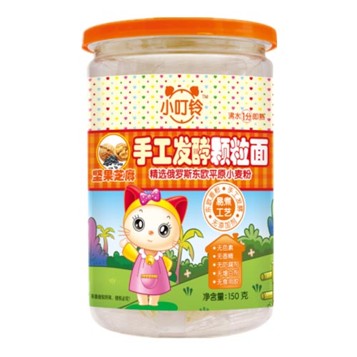 小叮鈴手工發(fā)酵顆粒面堅果芝麻