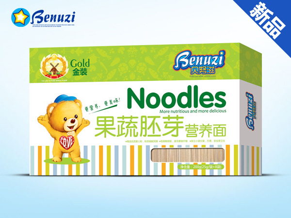 貝努滋果蔬胚芽面條盒裝