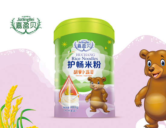 嘉盈貝胡蘿卜蔬菜護暢米粉