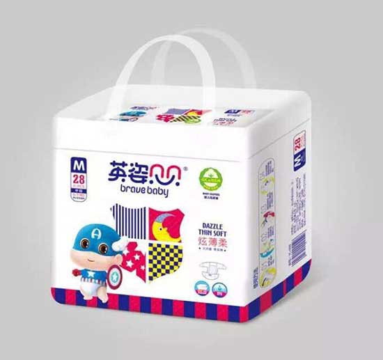 英姿貝貝炫薄柔嬰兒紙尿褲M28