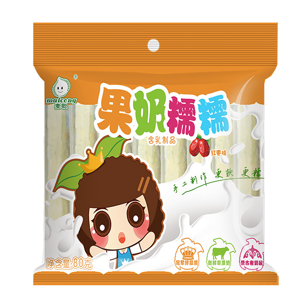 麥聰果奶糯糯紅棗味牛奶條