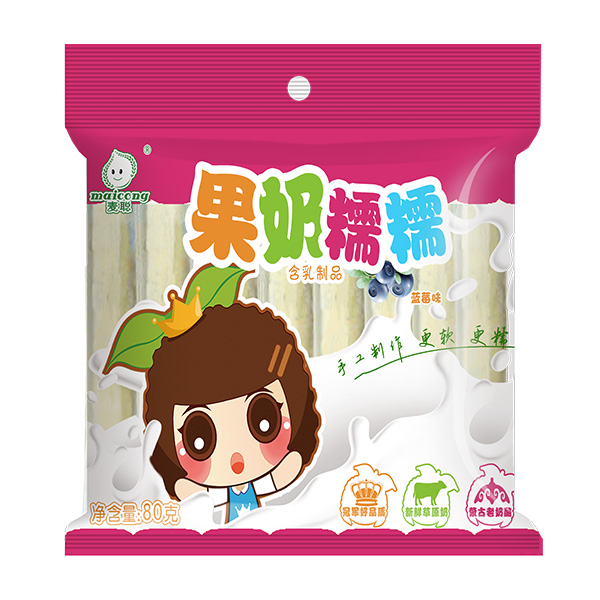 麥聰果奶糯糯藍(lán)莓味牛奶條