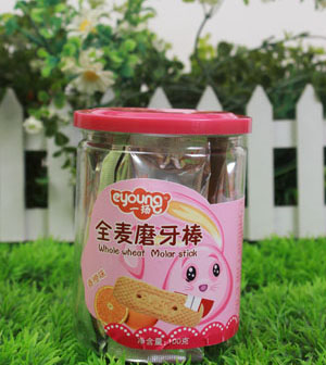 一揚(yáng)香橙味全麥磨牙棒