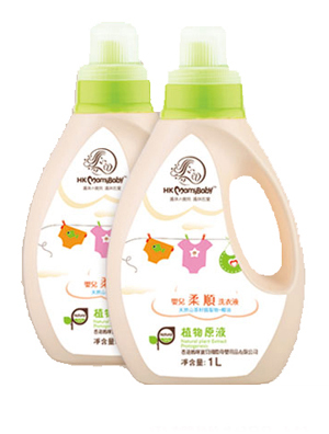 香港媽咪寶貝嬰兒柔順洗衣液
