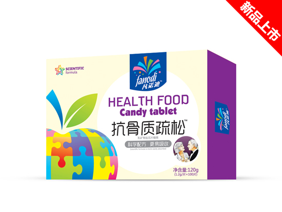 凡諾迪抗骨質(zhì)疏松乳礦物鹽壓片糖果