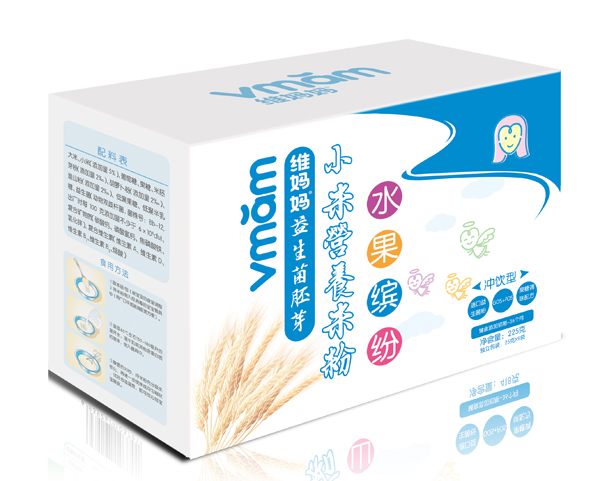 維媽媽水果繽紛小米營養(yǎng)米粉盒裝