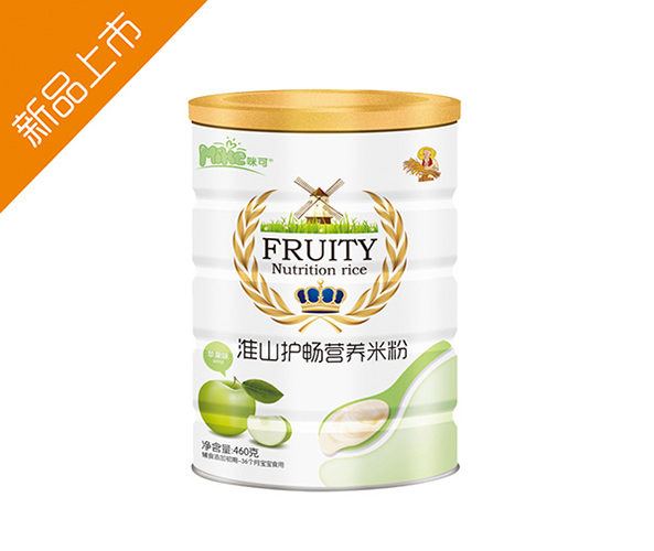 咪可準(zhǔn)山護(hù)暢水果奶米粉-(聽-蘋果味)